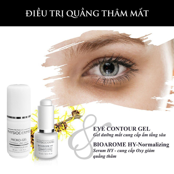 Eye contour gel – xóa nếp nhăn mắt