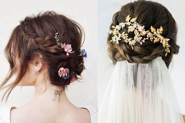 Review] Bới tóc cô dâu đẹp – 8 kiểu tóc phù hợp với từng phong cách váy  cưới - ALONGWALKER